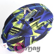 Niebieski organizer do Obag MOON LIGHT graffiti chabrowy 2 kieszenie OMAY