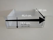 Szuflada do lodówko zamrażarki Beko.