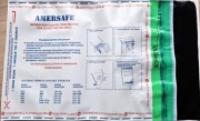 AMERSAFE 10 sztuk KOPERTY BEZPIECZNE DEPOZYTOWE182 / 260mm.
