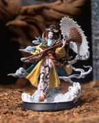 Yana Muto Czarodziejka Figurka 32mm 14K zgodna z DnD RPG Pathfinder Warhamm