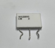 Rezystor 2X 0,22R 5W sprawny