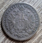 Austria 10 krajcarów 1872