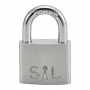 Kłódka Smith & Locke z trzema kluczykami aluminium 50mm