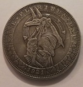 Egipt bóg Anubis One Dollar dolar moneta