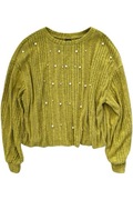 Sweter z perełkami milutki, Shein, M/L