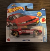 Hot wheels HAKO TYPE D CZERWONY