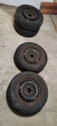 Felgi stalowe 5x112 r15 + 2szt opony Michelin 195/65r15
