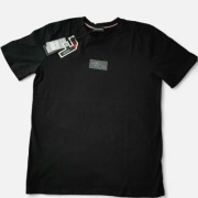 T-shirt Emporio Armani, nowy, czarny, gumowe logo