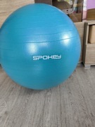 Piłka gimnastyczna SPOKEY niebieska  65 cm