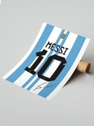 Plakat na ścianę A3 bez ramki Messi World Cup 2022