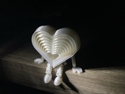 Walentynki -=- Serce na walentynki -=- statuetka ruchowa