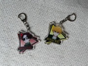 breloczki Hayato Suo i Akihiko Nirei wind breaker