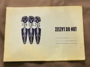 Zeszyt do nut prl A4 1957