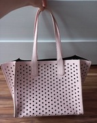 Torebka różowa Zara shopper