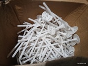 Kołek do styropianu łącznik izolacji 10x255 ~ 72 szt trzpieni 82 szt kołków