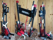 ONETWOFIT Foldable Power Tower Dip Station składana stacja treningowa