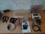 Commodore C64C 1541-II RAM Expansion 1764 Final Cartridge III GEOS ZESTAW