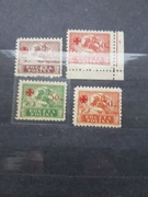 Fi.121 -124 Dopłata na PCK czyste** gwar,Walocha