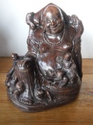 Duża unikatowa rzeźba Budda z magnezytu ponad 5 kg ZOBACZ 