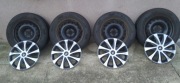 Opony zimowe 215/60R16 z felgami stalowymi 