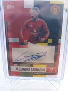 Topps Alejandro Garnacho /50 autograf, numerowana