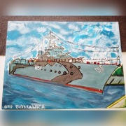 ORP Błyskawica obraz na płótnie