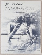 Folder Blok Fi 5484-5487 A** Fantastyczne Światy W. Siudmak cięty 