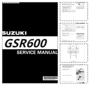 Suzuki GSR600 Service Manual Instrukcja serwisowa naprawcza