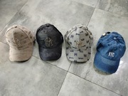 Zestaw czapek z daszkiem bejsbolówki, NYC,  nowe, 4 czapki