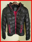 EFEKTOWNA OCIEPLANA KURTKA DAMSKA - DROMEDAR - S/M