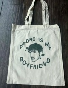 Torba bawełniana torebka tote bag bawełna pedro pascal 