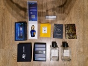 Sprzedam zestaw perfum i próbek (Xerjoff ,Essential Parfums)