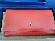 Portfel Puccini pomarańczowy nowy 