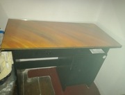 Biurko drewniane malowane