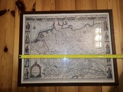 Mapa Niemiec 19 wieku. 