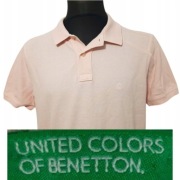 *L UNITED COLORS OF BENETTON POLO KOSZULKA BLUZKA BAWEŁNA KLASYK JAKOŚĆ