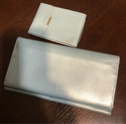 Błękitny portfel skórzany  Rolfs USA 