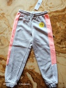 Spodnie dresowe, dziewczynka,r.128,wiosna, grubsze