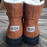 SQL ocieplane botki powyżej kostki r 44 żeńskie/ męskie  - uniseks 