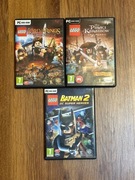 Pakiet gier lego na PC: Władca pierścieni, Piraci z Karaibów, Batman 2