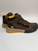 Buty Dockers by Gerli r. 39 botki trapery ciemnobrązowe