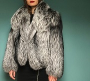 Futro z lisa srebrnego