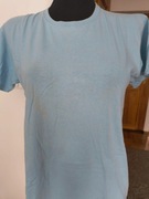 Błękitna bluzka t-shirt rozmiar 152