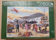Puzzle Jumbo Falcon 500 - Croydon Airport - IDEALNY/NOWY