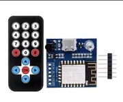 Moduł ESP8266 WiFi i IR + pilot IR do Home Automation