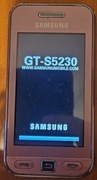 Samsung Avila GT-S5230. Komplet z ładowarką, kablem USB, słuchawkami