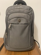 Solidny plecak Jingpinpijju– Grafitowy, Dużo komór,