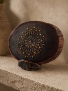 Amulet dekoracyjny z mandalą rękodzieło dekoracja stojąca do wnętrza