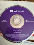 Windows 10 Pro Polish 1pk DSP OEI DVD Polska Wersja Językowa !