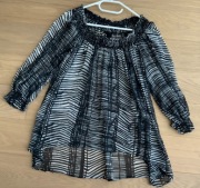 Bluzka CZ-B z regulow. dekoltem OVERSIZE
